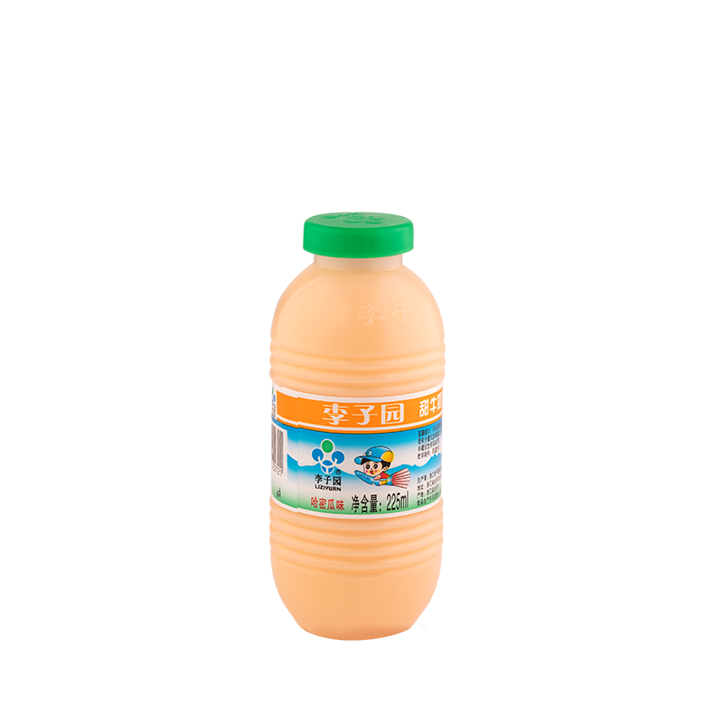 甜牛奶乳飲料（哈密瓜味），單瓶?jī)艉?25ml
