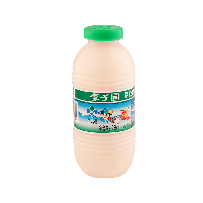 荔枝風(fēng)味乳飲料，單瓶?jī)艉?25ml